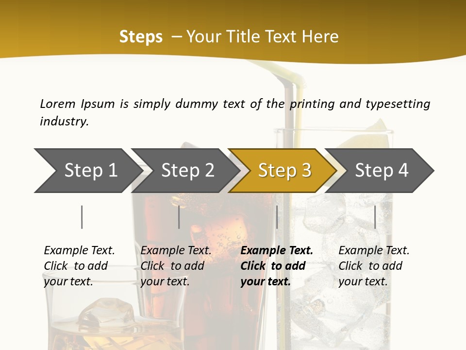 Rocks Color Image Space PowerPoint Template