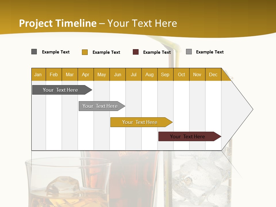 Rocks Color Image Space PowerPoint Template