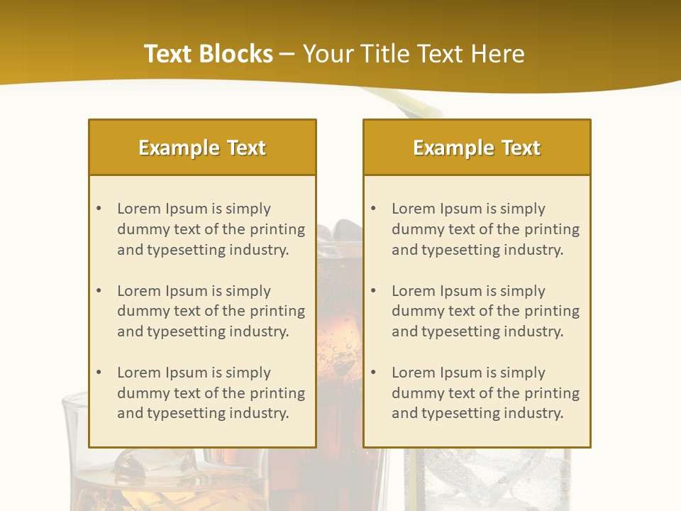 Rocks Color Image Space PowerPoint Template