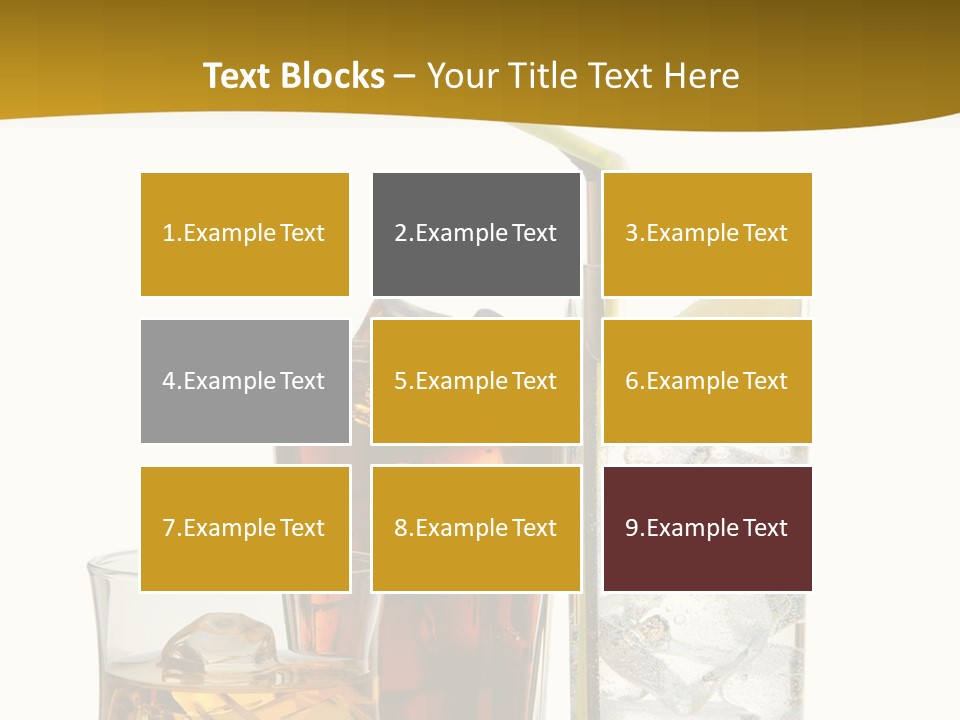 Rocks Color Image Space PowerPoint Template