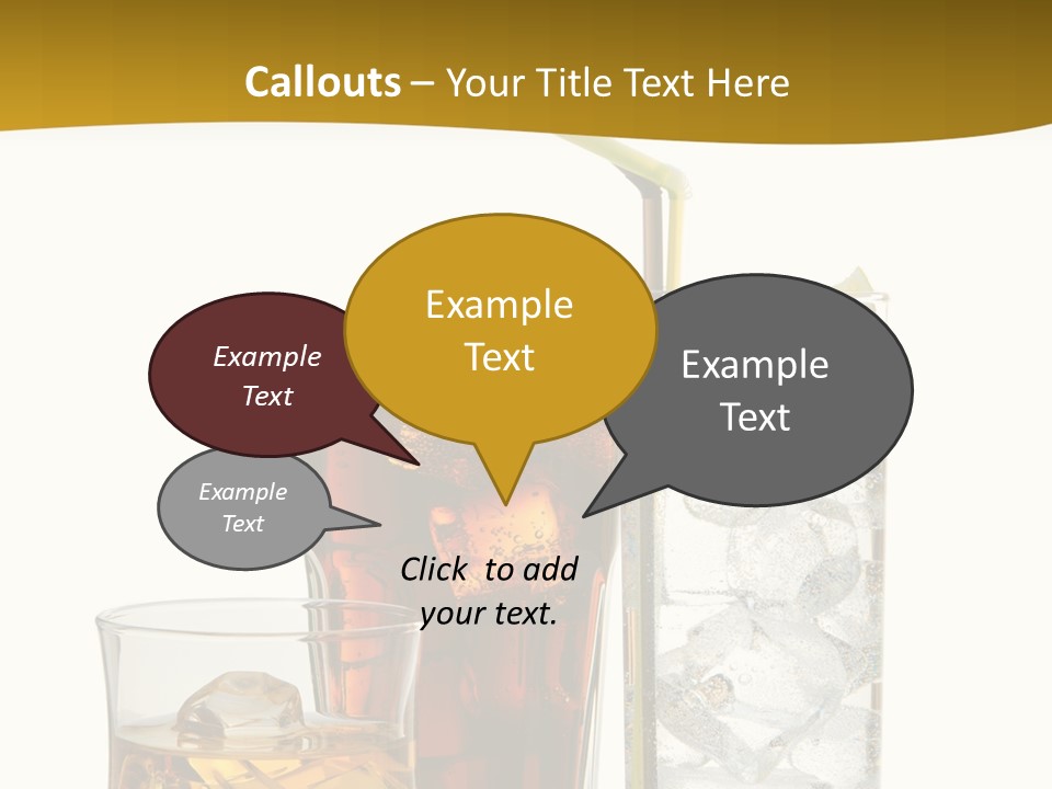 Rocks Color Image Space PowerPoint Template