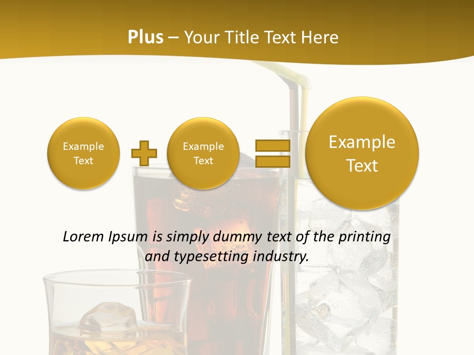 Rocks Color Image Space PowerPoint Template