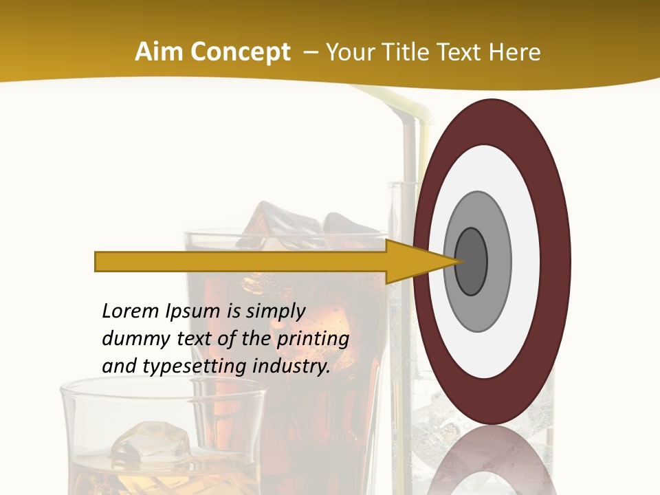 Rocks Color Image Space PowerPoint Template