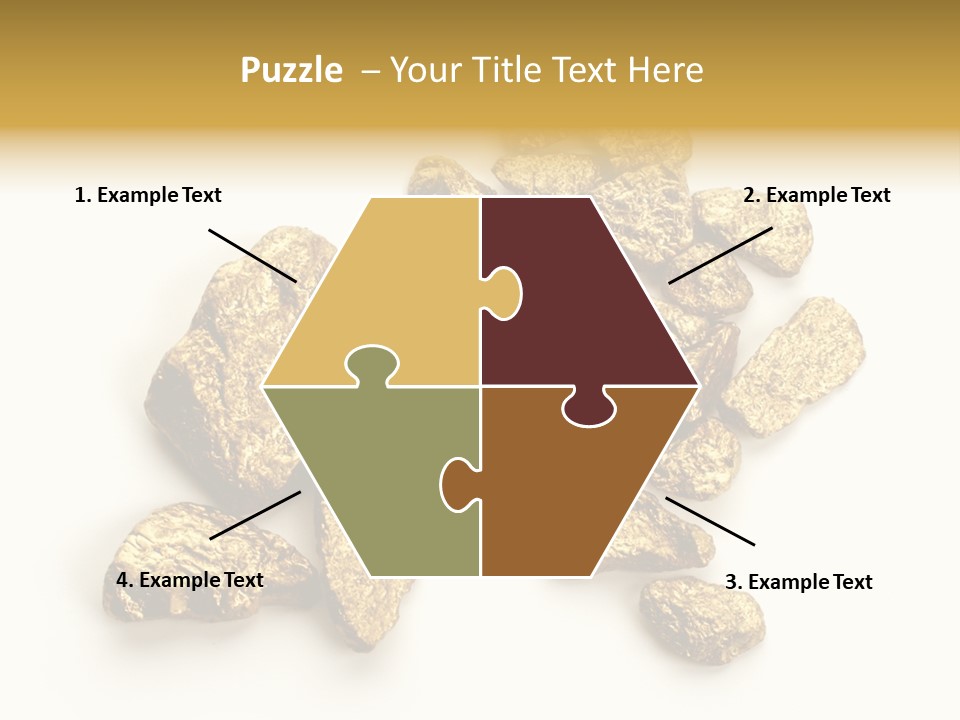 Nugget Heap Aurum PowerPoint Template