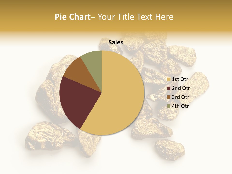 Nugget Heap Aurum PowerPoint Template