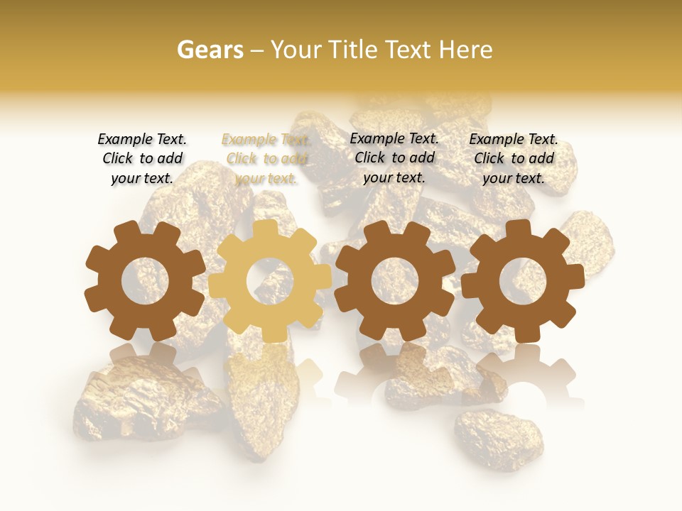 Nugget Heap Aurum PowerPoint Template