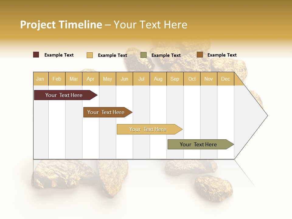 Nugget Heap Aurum PowerPoint Template