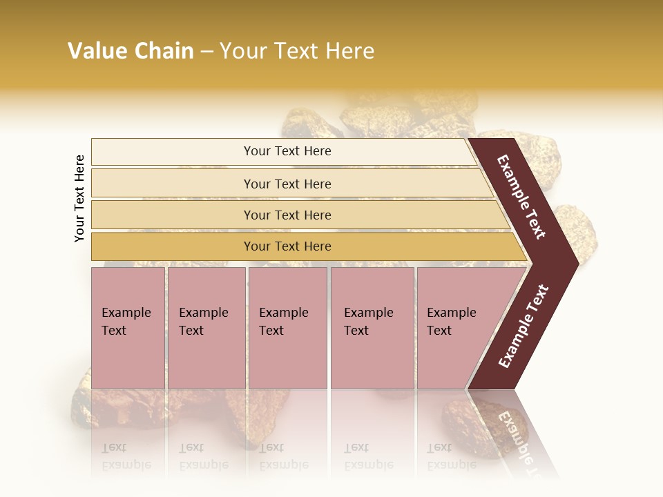 Nugget Heap Aurum PowerPoint Template