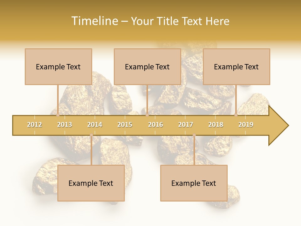 Nugget Heap Aurum PowerPoint Template