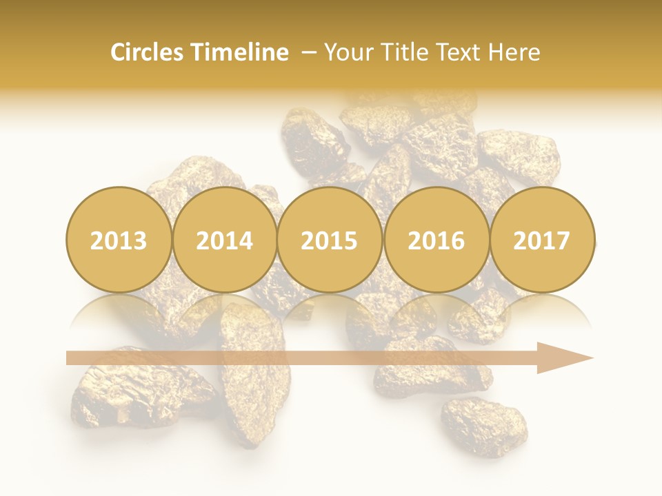 Nugget Heap Aurum PowerPoint Template