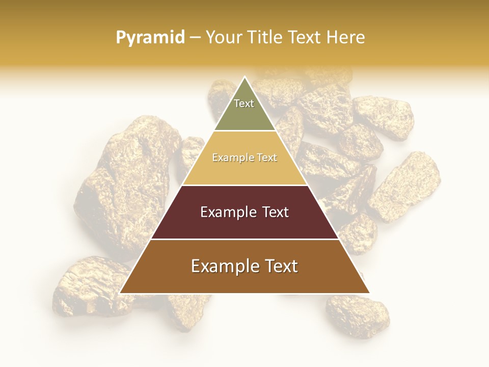 Nugget Heap Aurum PowerPoint Template