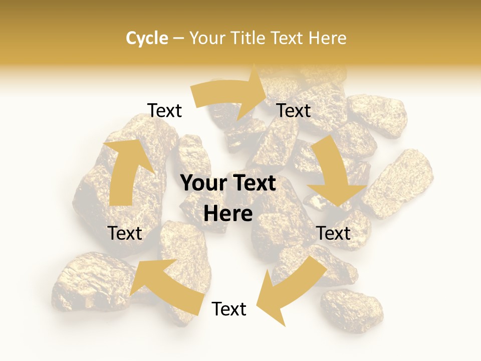 Nugget Heap Aurum PowerPoint Template