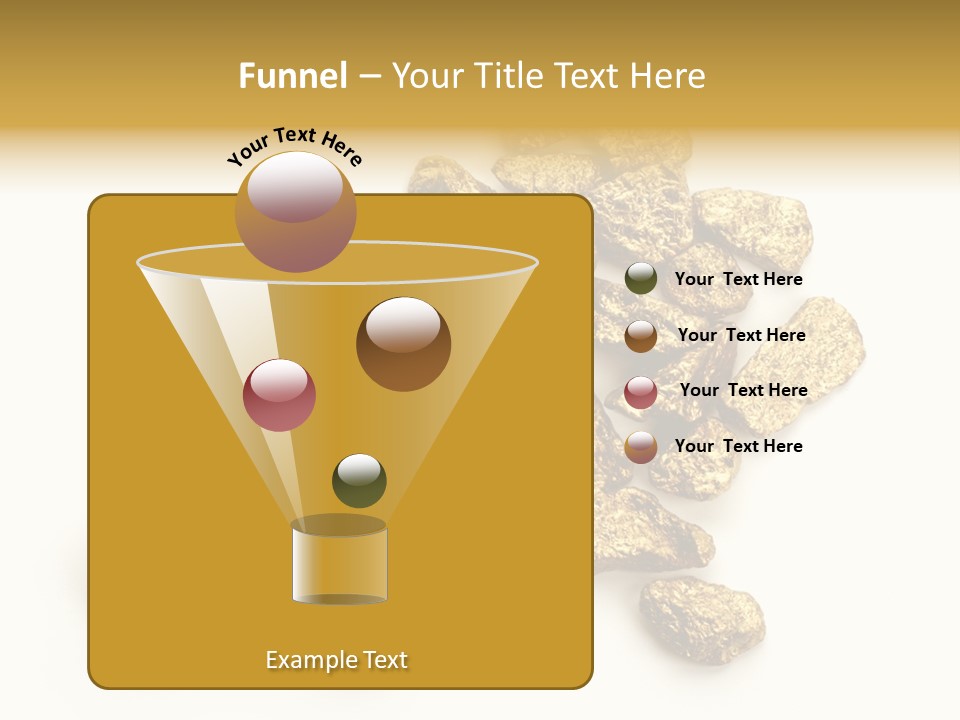 Nugget Heap Aurum PowerPoint Template