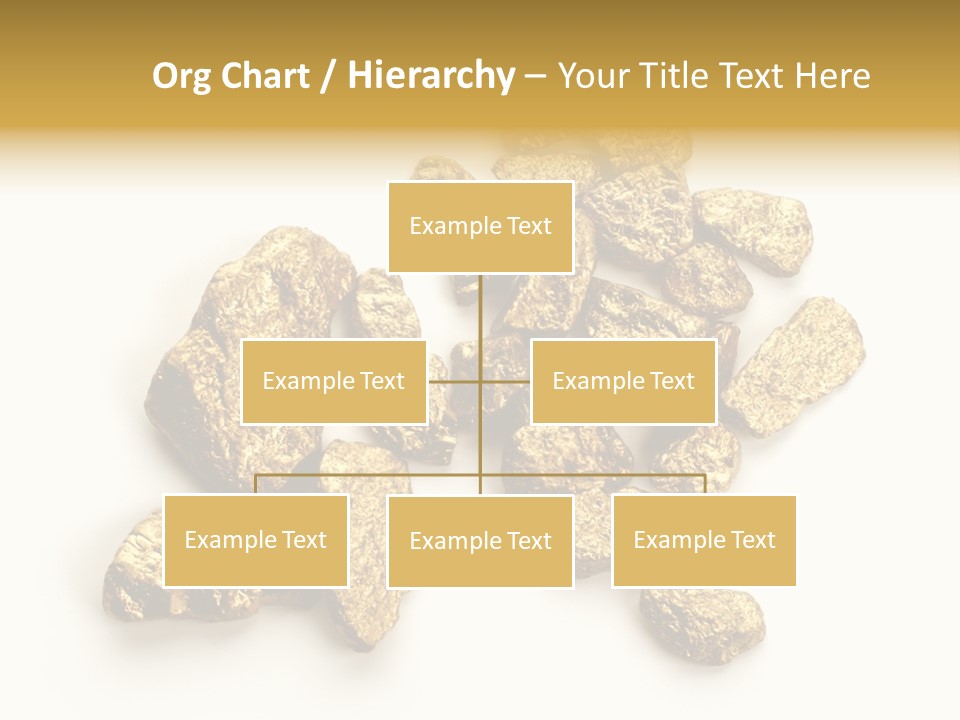 Nugget Heap Aurum PowerPoint Template