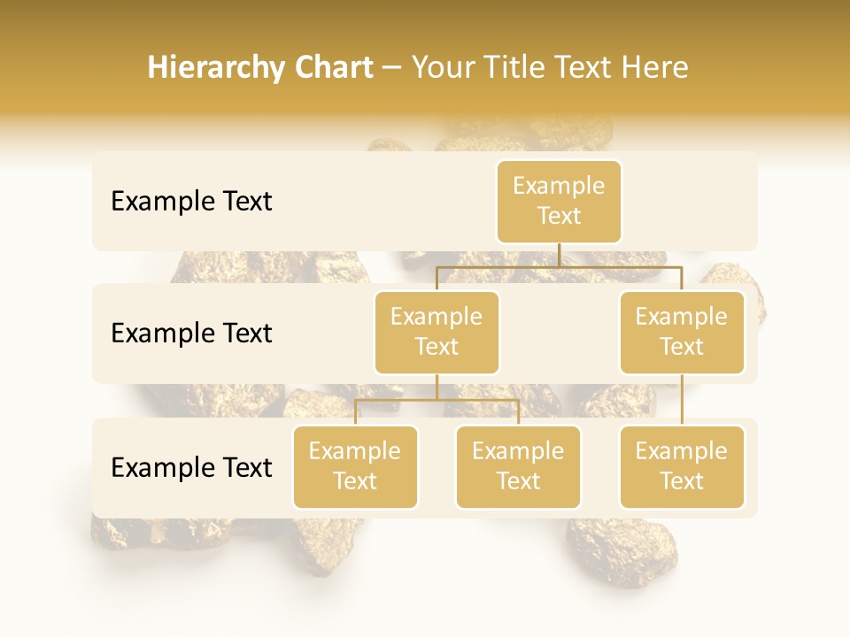 Nugget Heap Aurum PowerPoint Template