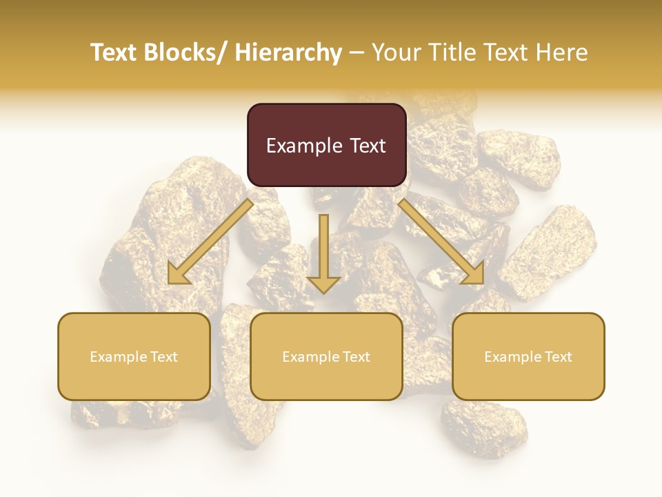 Nugget Heap Aurum PowerPoint Template
