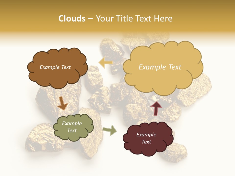 Nugget Heap Aurum PowerPoint Template