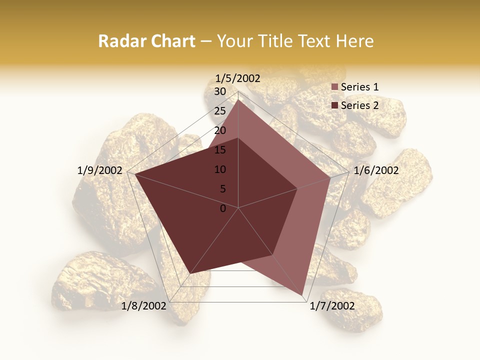 Nugget Heap Aurum PowerPoint Template