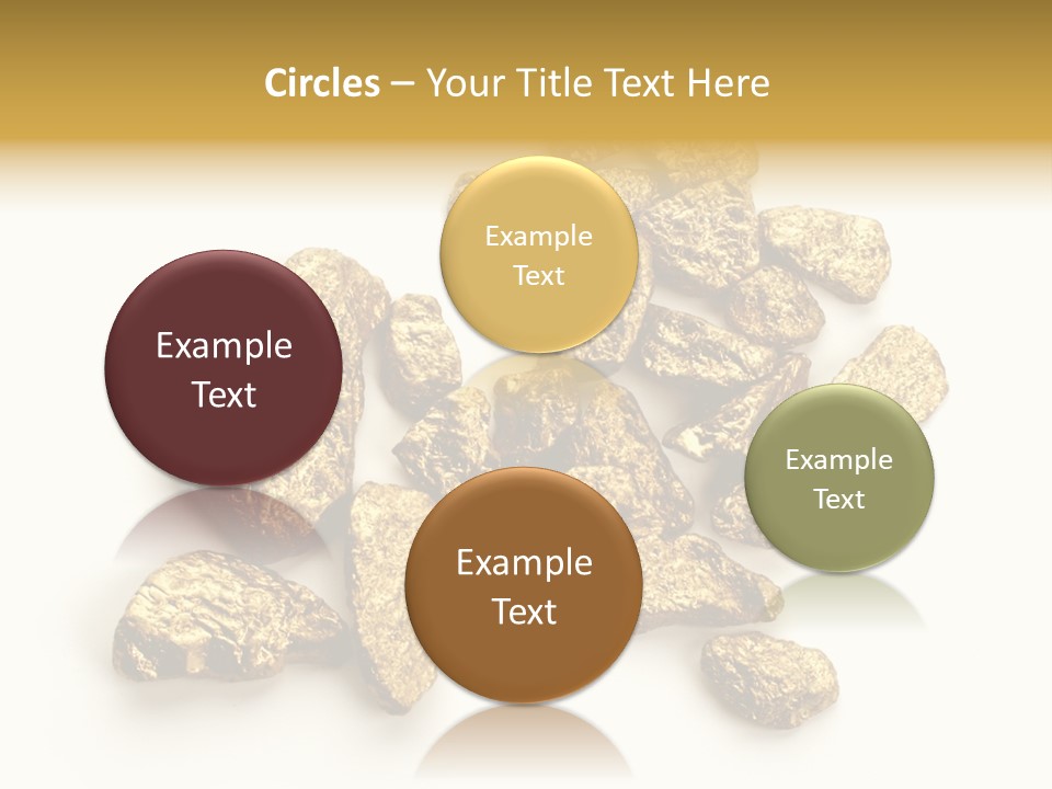 Nugget Heap Aurum PowerPoint Template