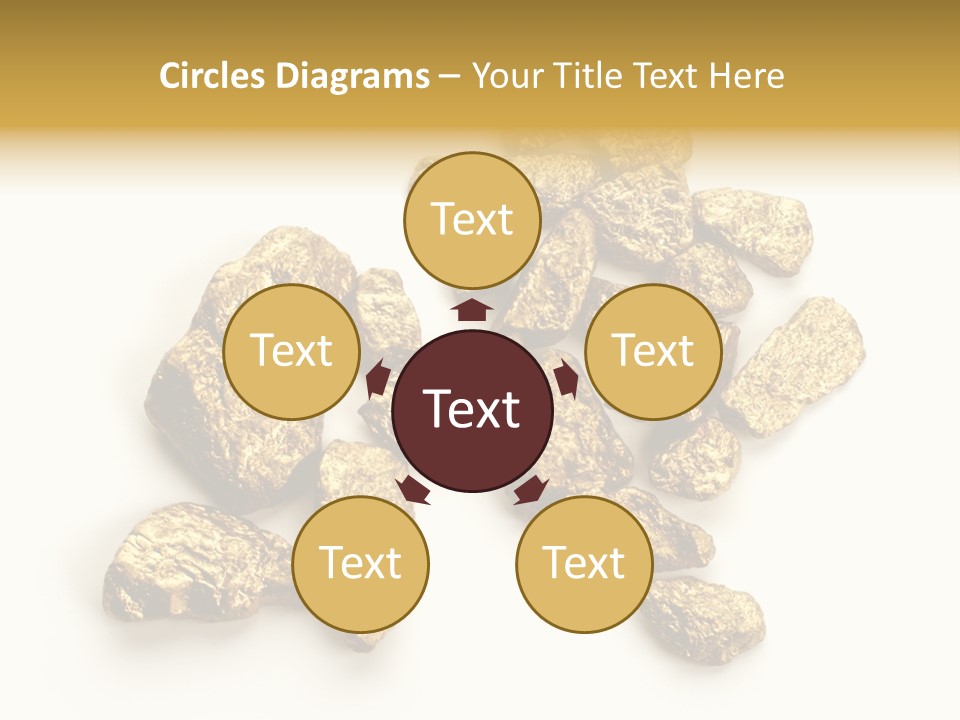Nugget Heap Aurum PowerPoint Template