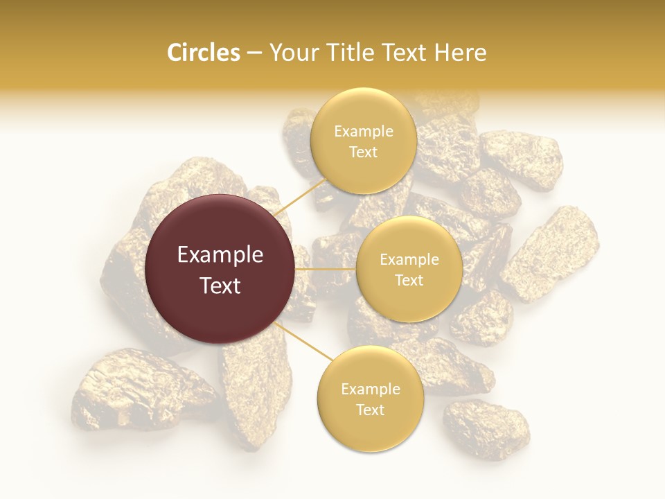 Nugget Heap Aurum PowerPoint Template