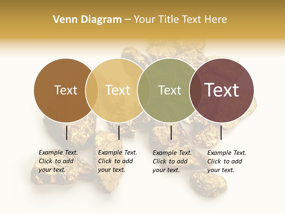 Nugget Heap Aurum PowerPoint Template
