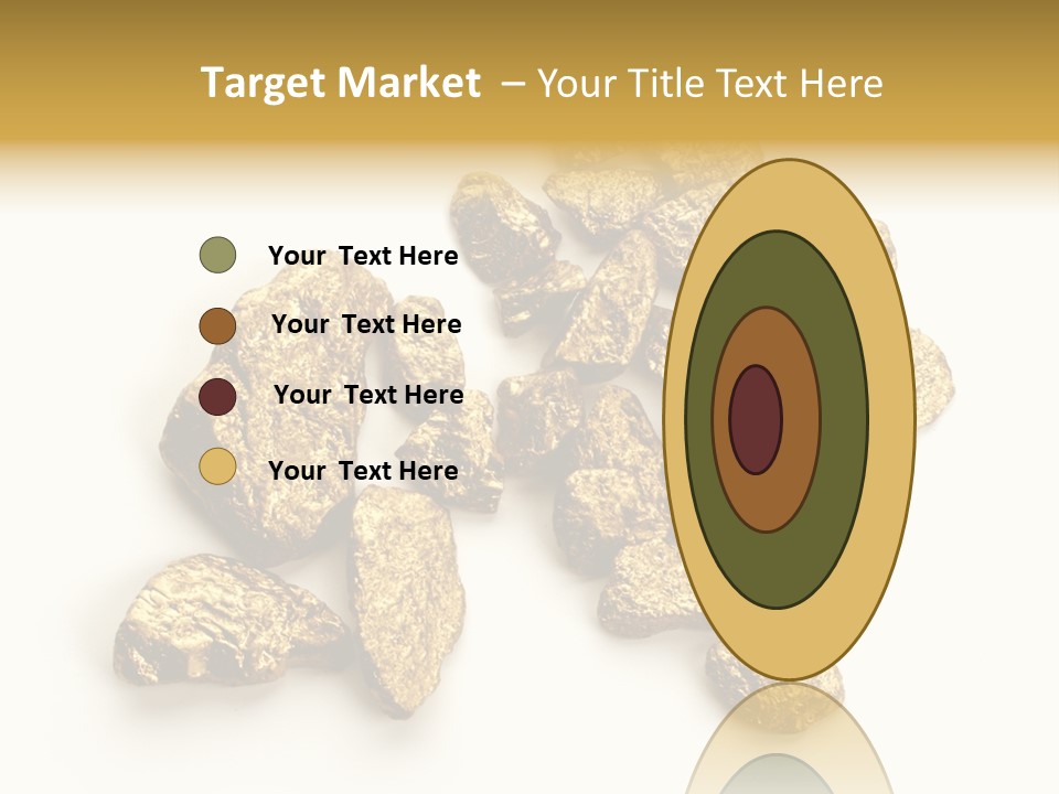 Nugget Heap Aurum PowerPoint Template