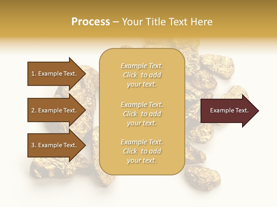 Nugget Heap Aurum PowerPoint Template