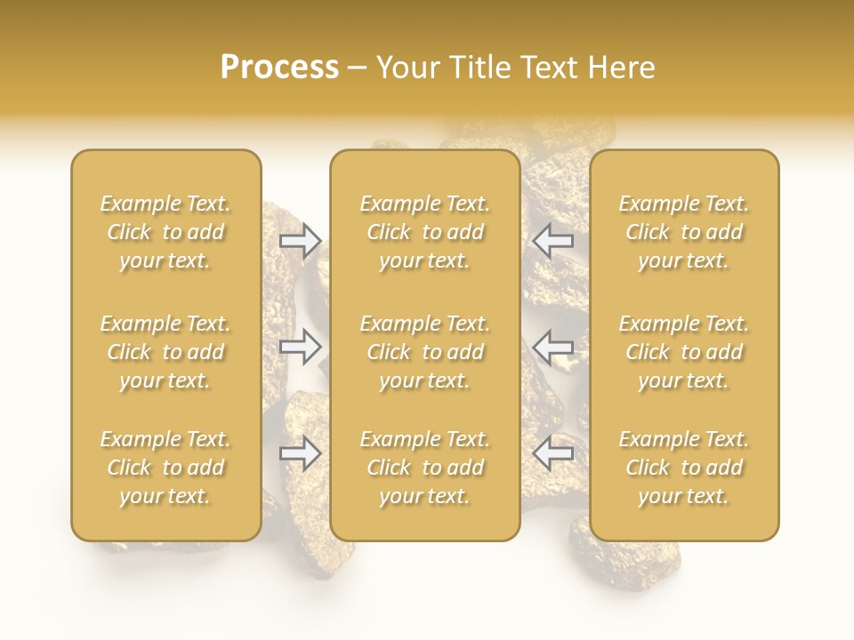 Nugget Heap Aurum PowerPoint Template