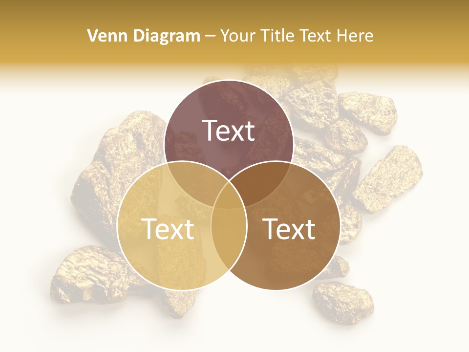 Nugget Heap Aurum PowerPoint Template