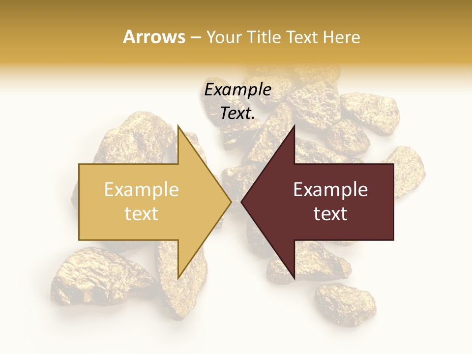 Nugget Heap Aurum PowerPoint Template