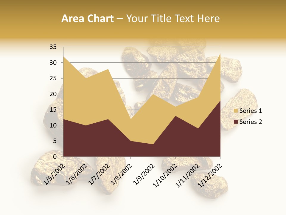 Nugget Heap Aurum PowerPoint Template