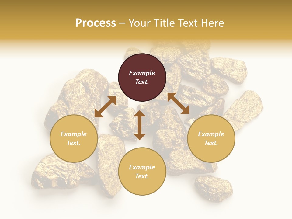Nugget Heap Aurum PowerPoint Template