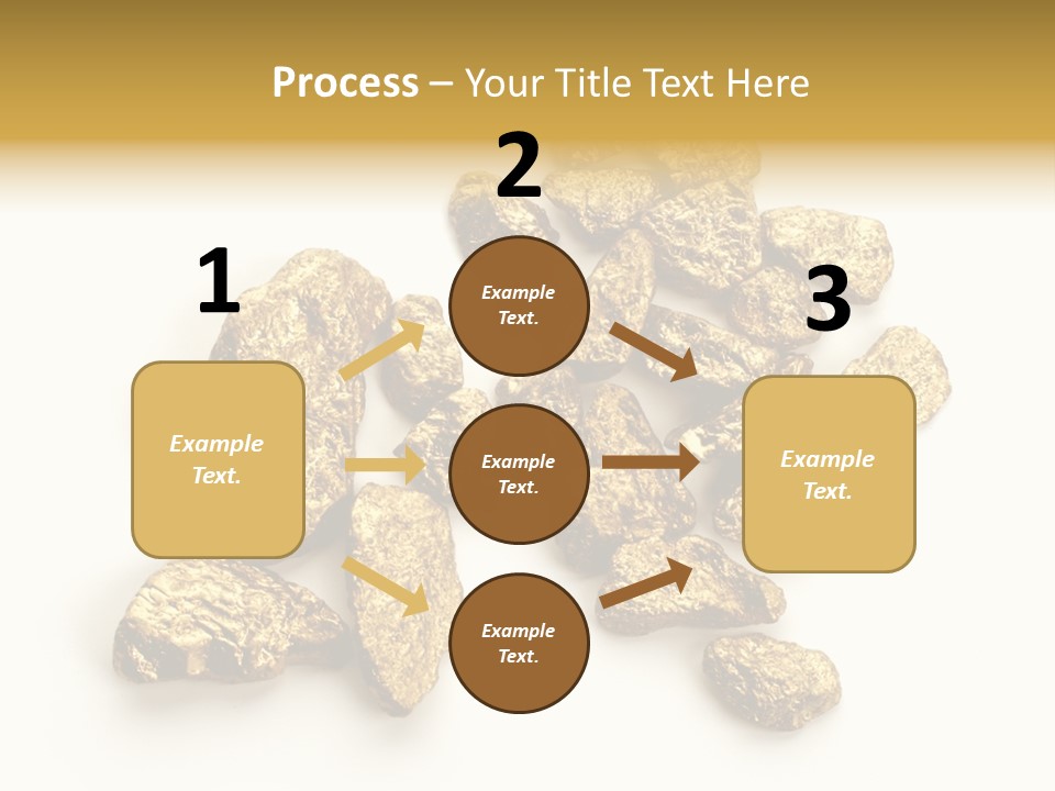 Nugget Heap Aurum PowerPoint Template