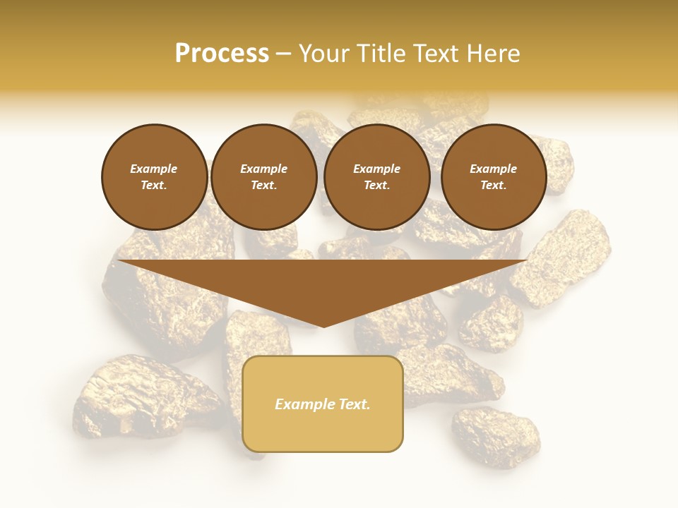 Nugget Heap Aurum PowerPoint Template
