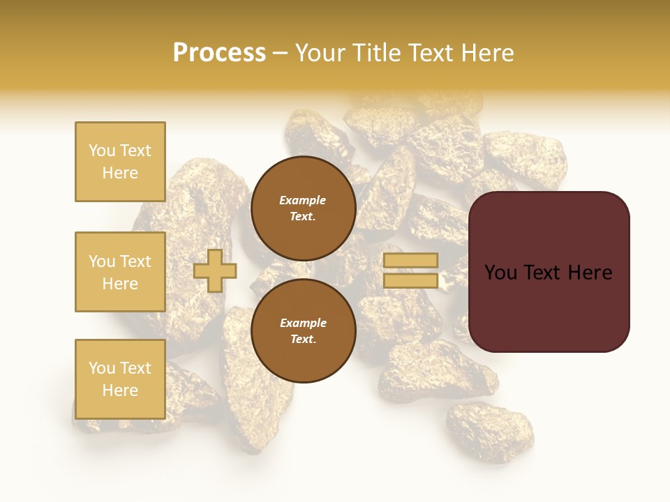 Nugget Heap Aurum PowerPoint Template