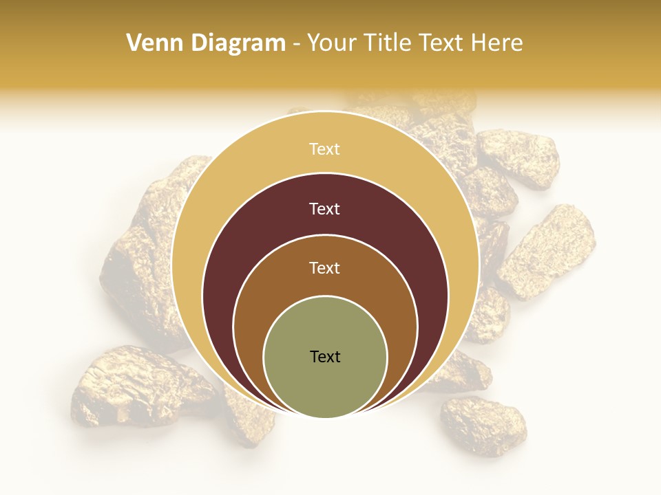 Nugget Heap Aurum PowerPoint Template