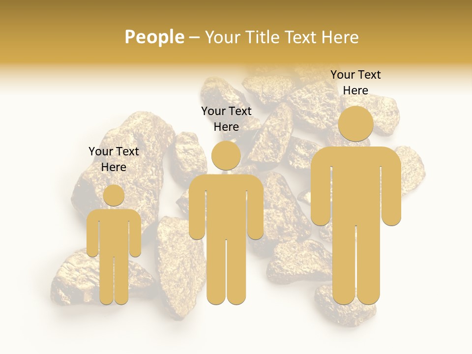 Nugget Heap Aurum PowerPoint Template