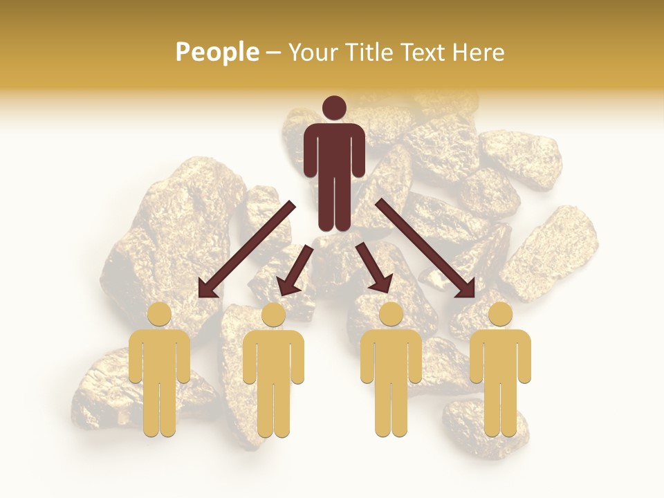 Nugget Heap Aurum PowerPoint Template