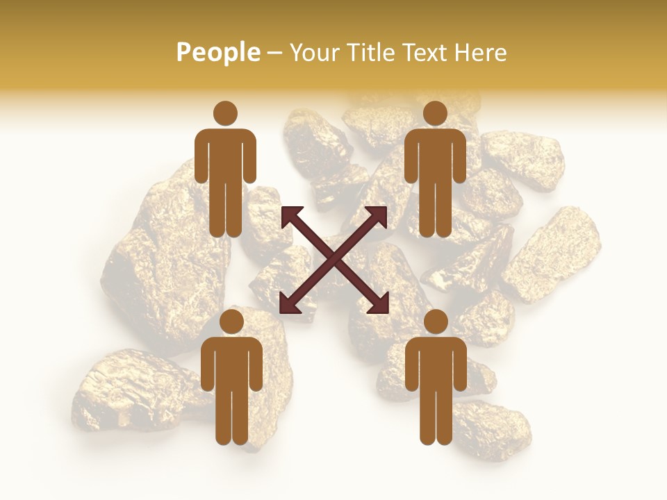 Nugget Heap Aurum PowerPoint Template