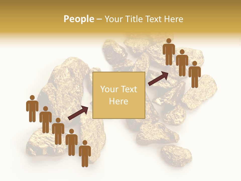 Nugget Heap Aurum PowerPoint Template