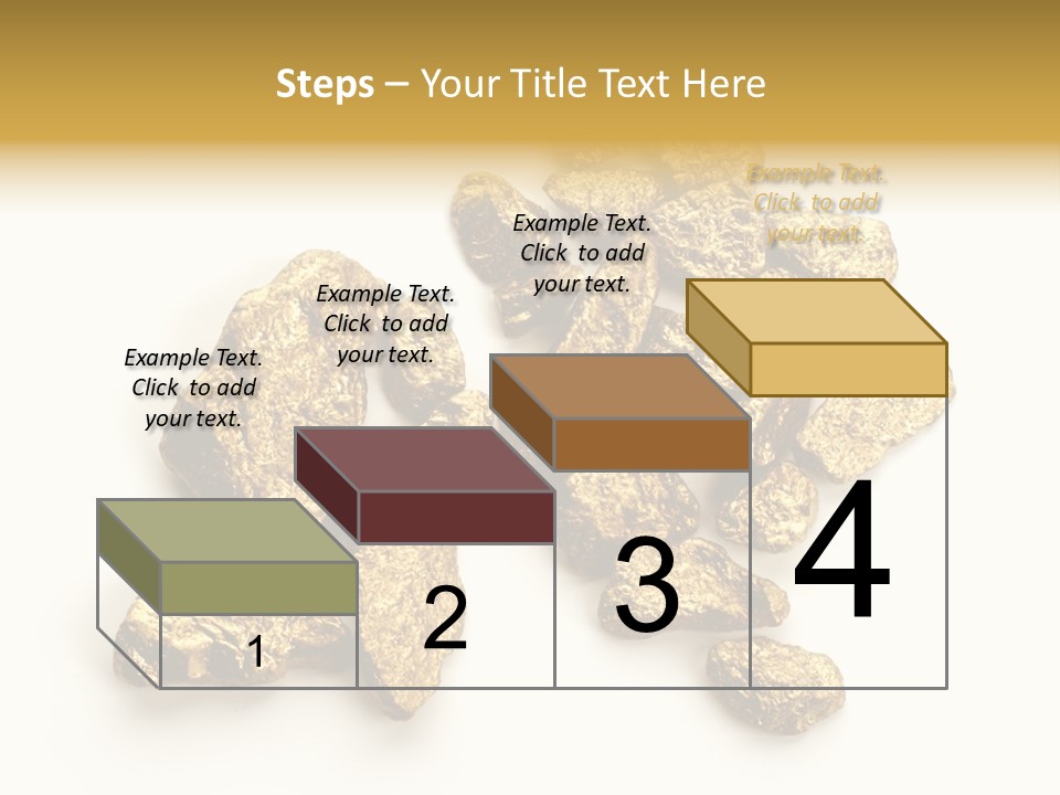 Nugget Heap Aurum PowerPoint Template
