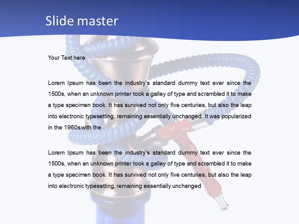 Persian Water Arabian PowerPoint Template