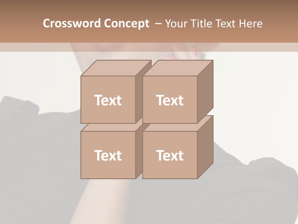 Grey Looking Retro PowerPoint Template