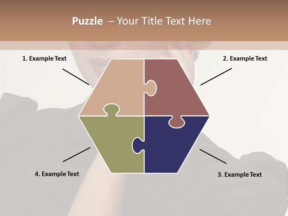Grey Looking Retro PowerPoint Template