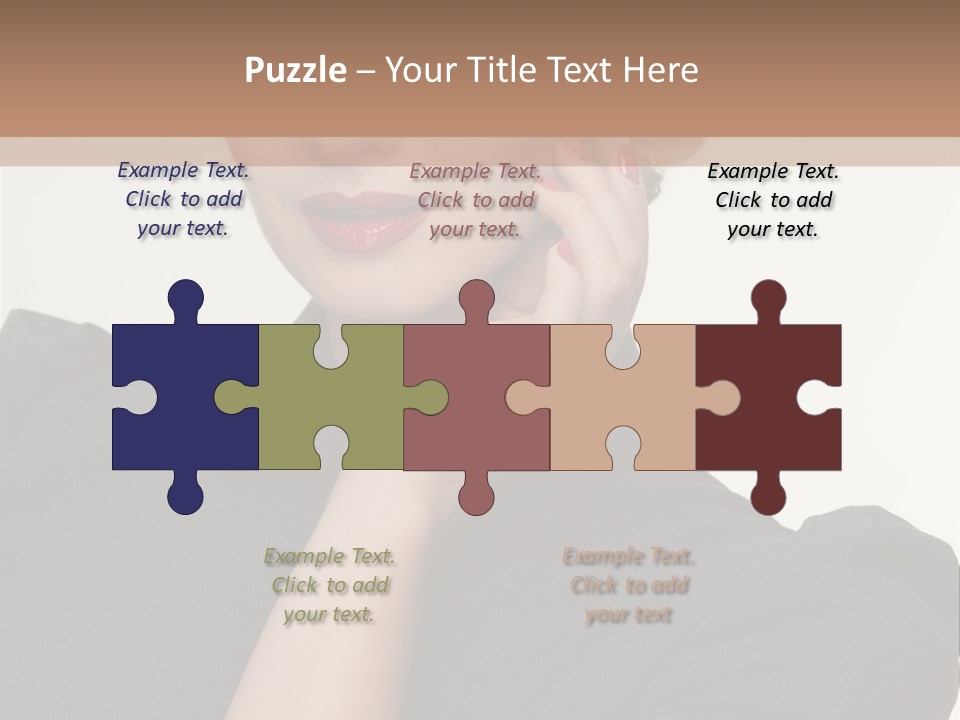 Grey Looking Retro PowerPoint Template