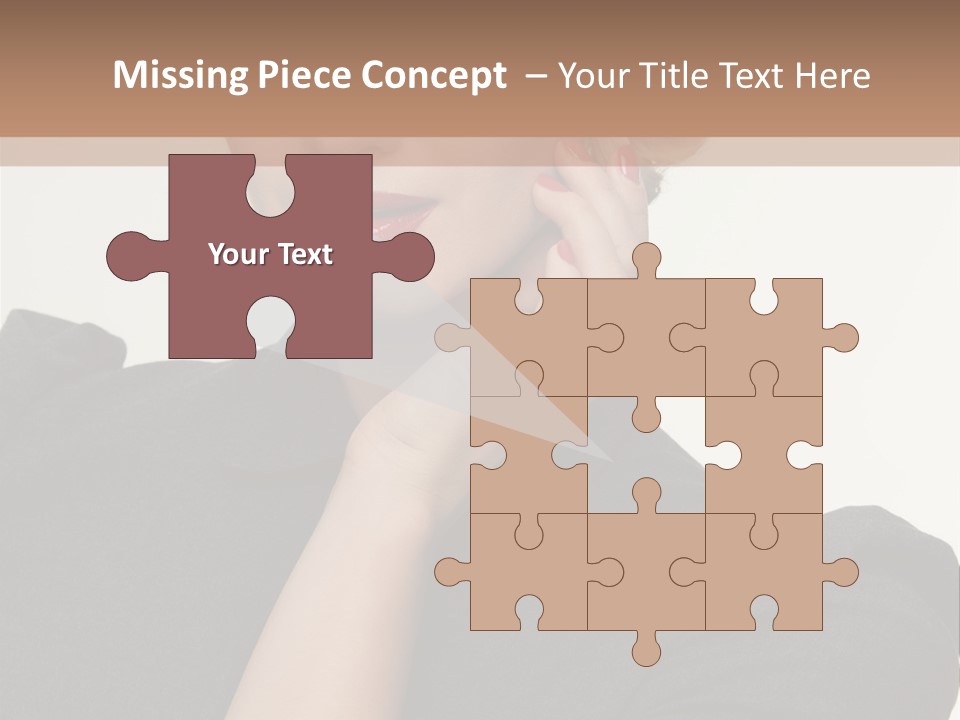 Grey Looking Retro PowerPoint Template