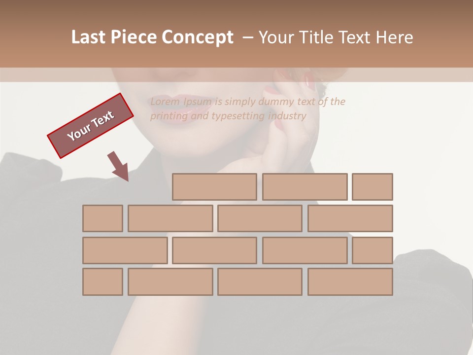 Grey Looking Retro PowerPoint Template