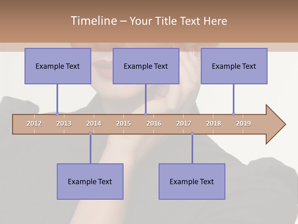 Grey Looking Retro PowerPoint Template