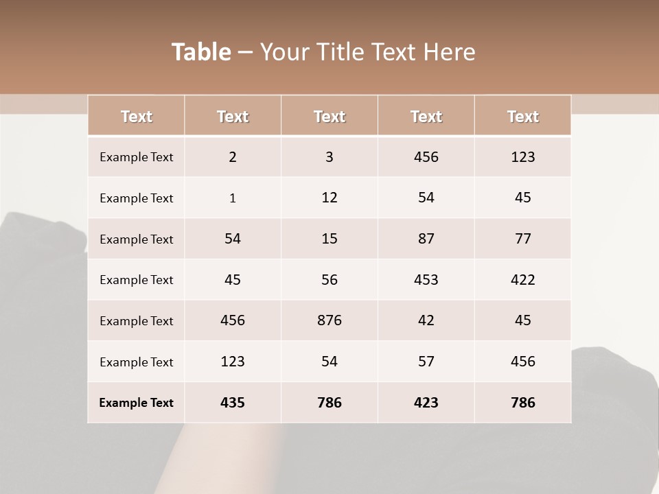 Grey Looking Retro PowerPoint Template